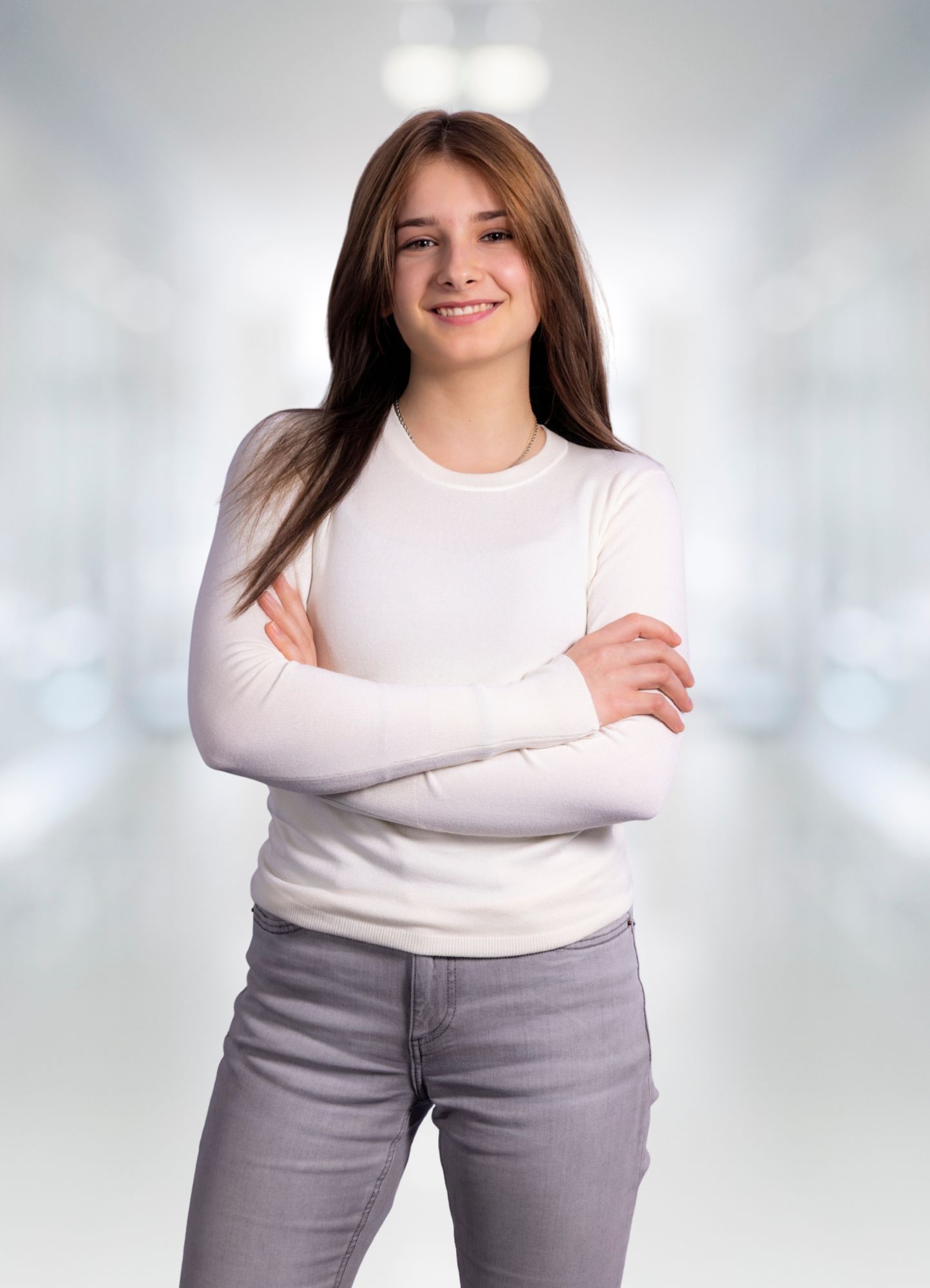 Portrait der Mitarbeiterin Arielle Puschnig der TREUHAND-UNION Klagenfurt