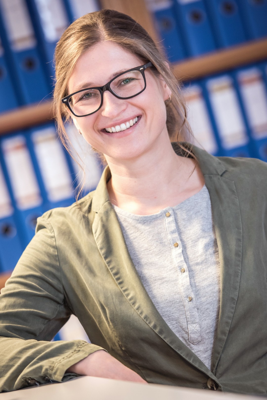 Portrait des Mitarbeiters Regina Stimec der TU-Partner Steinecker