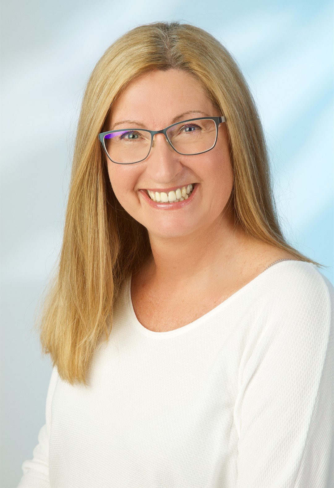 Portrait der Mitarbeiterin Silvia Ganser der TREUHAND-UNION Baden