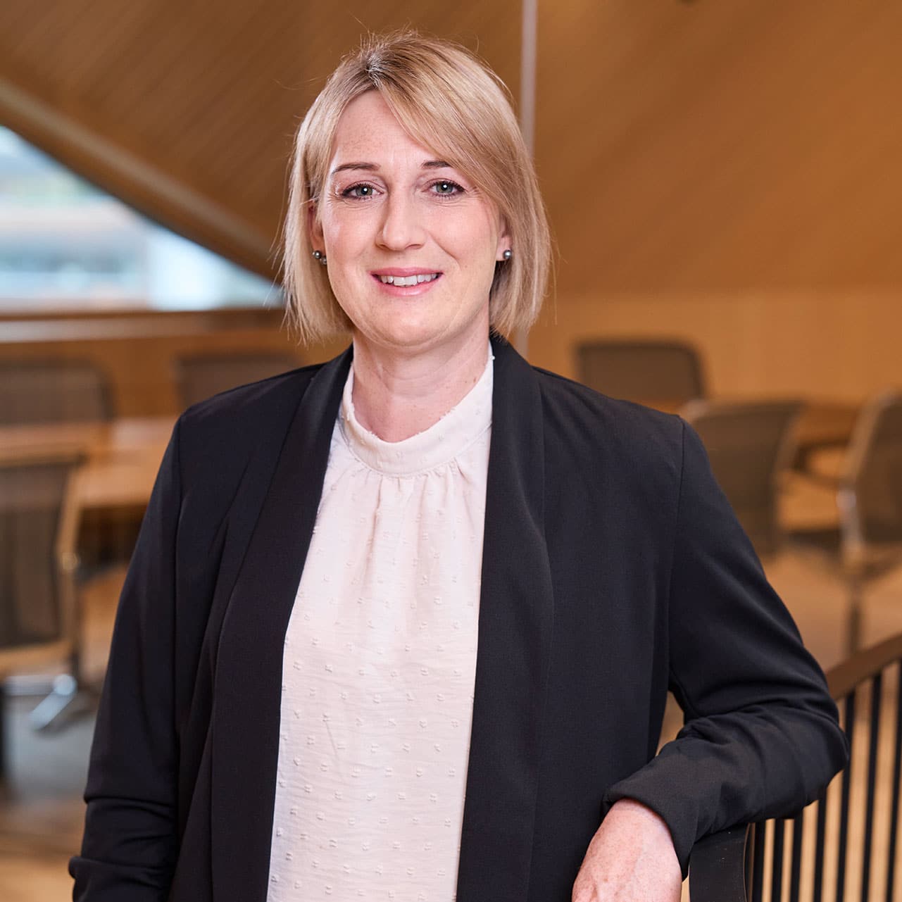 Portrait der Mitarbeiterin Daniela Geser der TU Vorarlberg Geser & Partner GmbH & Co KG