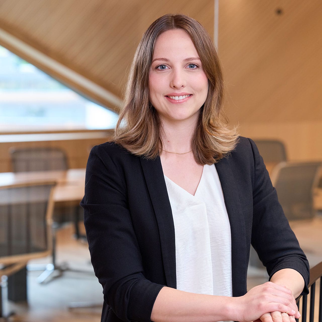 Portrait der Mitarbeiterin Verena Österle der TU Vorarlberg Geser & Partner GmbH & Co KG