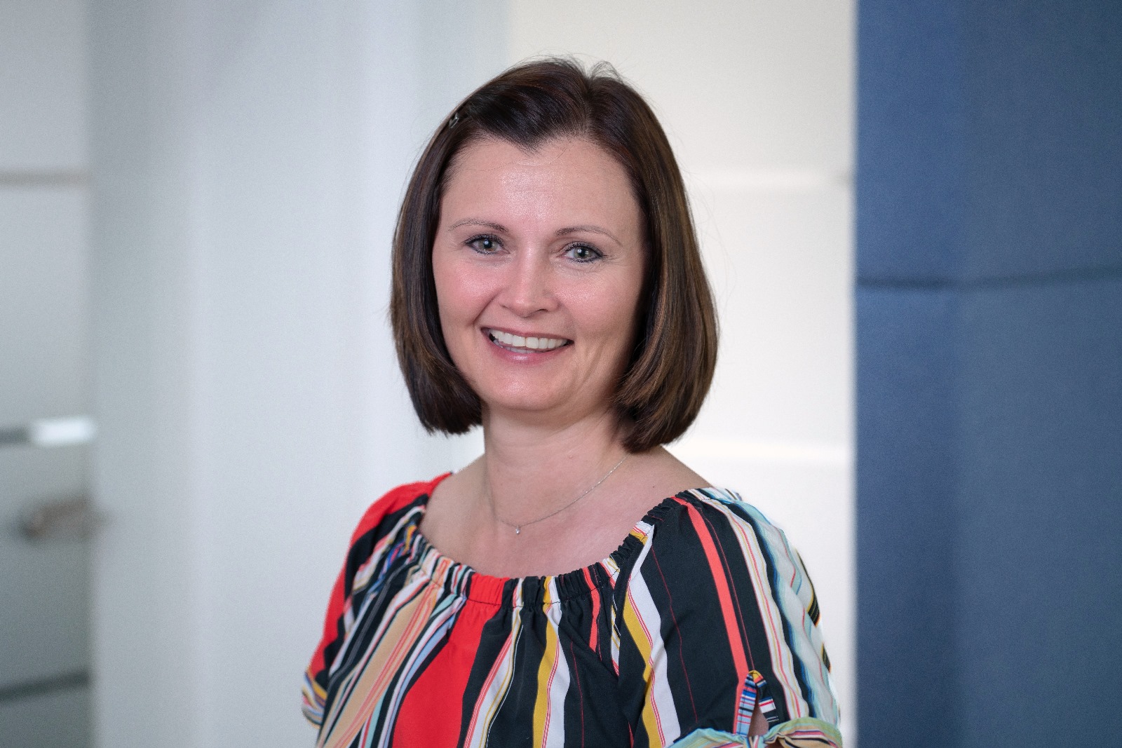 Portrait der Mitarbeiterin Irene Aldrian der TU-Partner Haydn