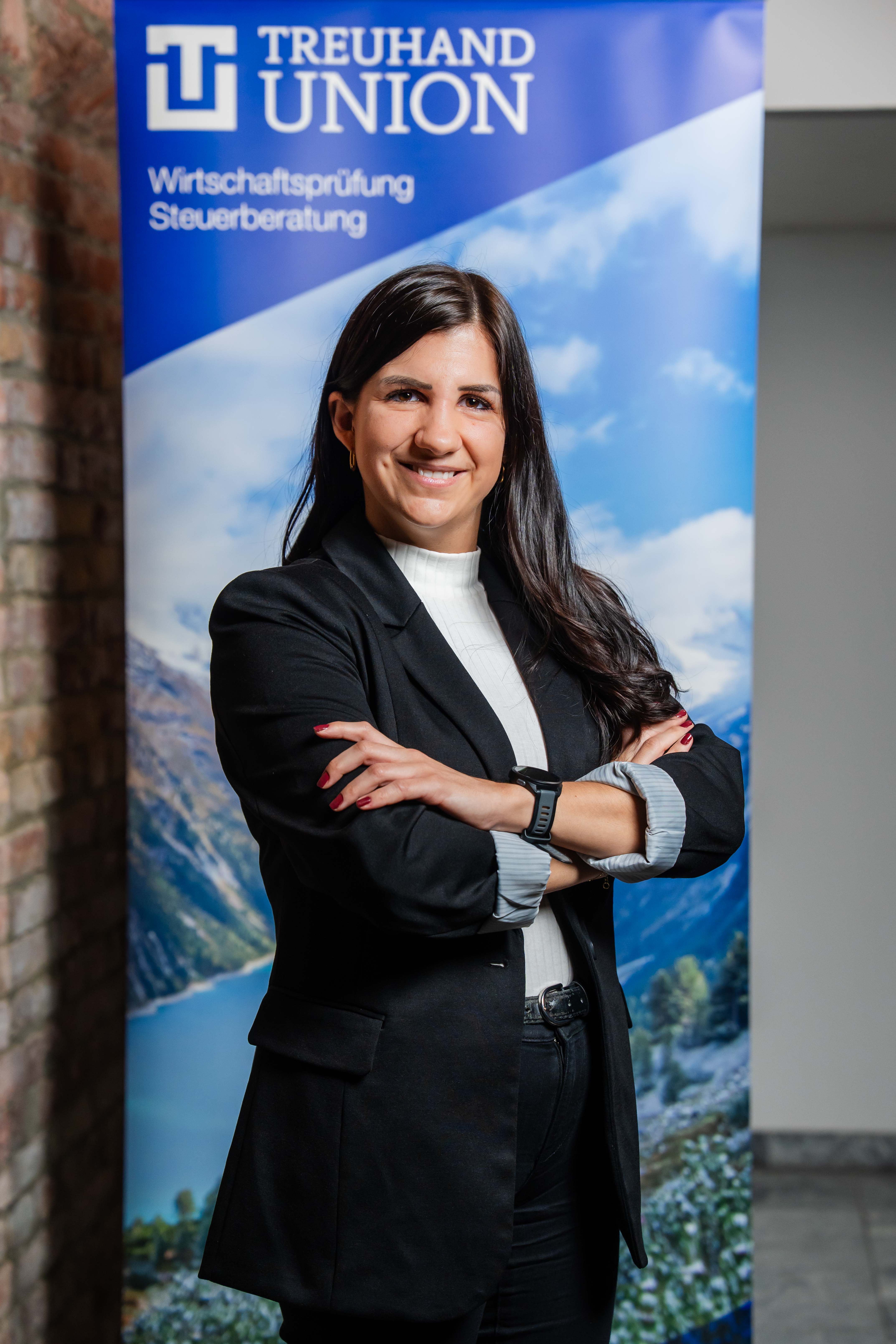 Portrait des Mitarbeiters Christine Altenthaler der TREUHAND-UNION Wien